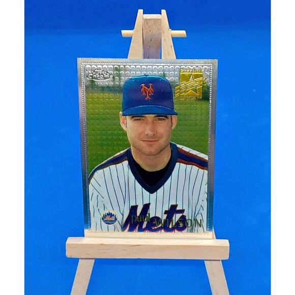 1996 First Topps Chrome #76 "FUTURE STAR" NY Mets Iconic Set - Picture 3 of 9
